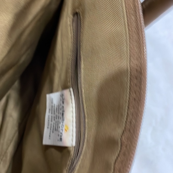 Liz Claiborne weave purse. Beige & brown, cross body strap, great condition. - Picture 8 of 8